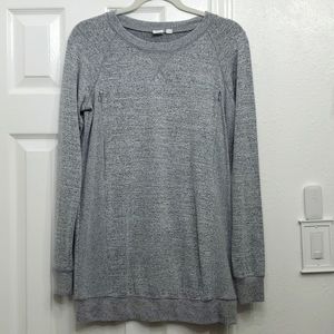 Gap grey maternity/ nursing sweater